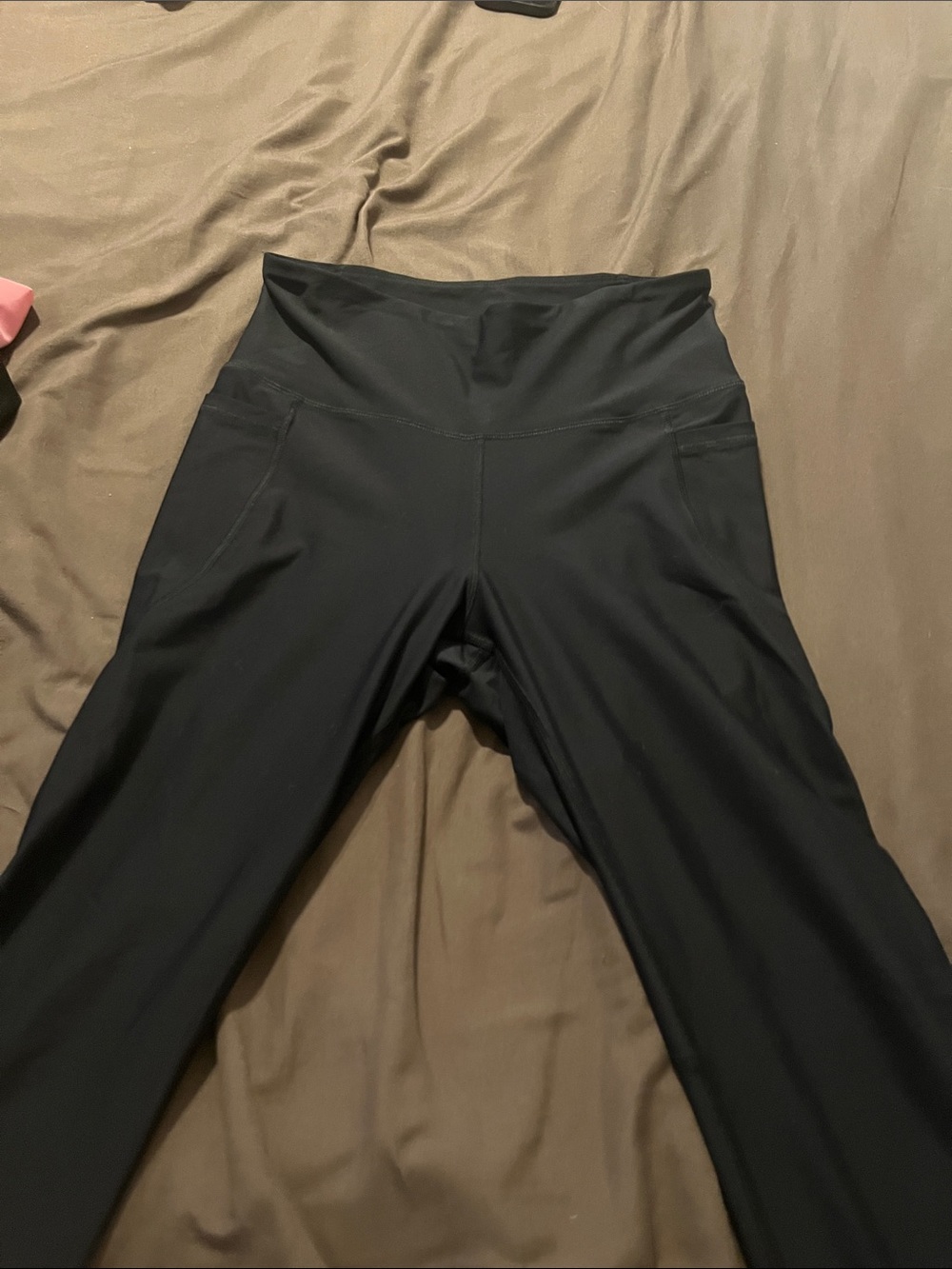 Old Navy Black High-Waist Pocket Leggings